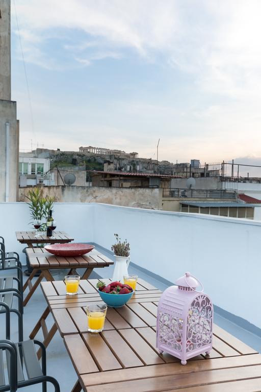 Boutique Central Apartments Acropolis View Athén Kültér fotó