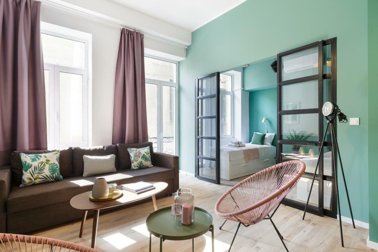 Boutique Central Apartments Acropolis View Athén Kültér fotó